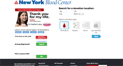 Desktop Screenshot of drm.nybloodcenter.org